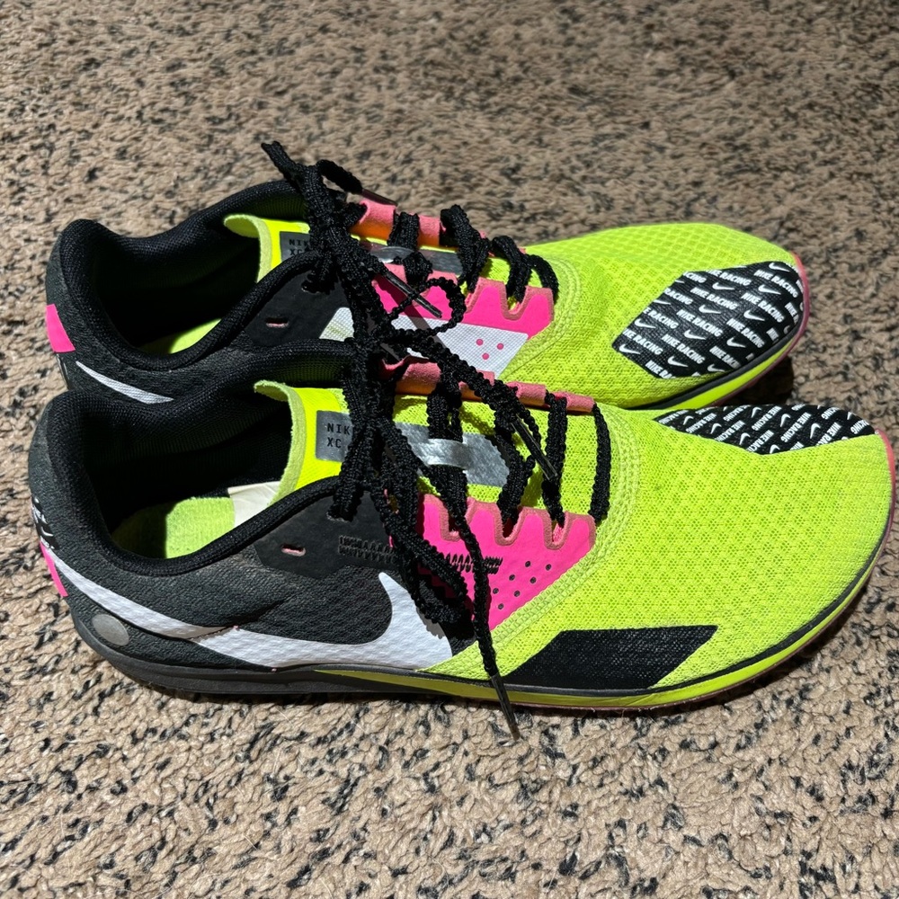 Nike Neon Yellow and Pink Sneakers